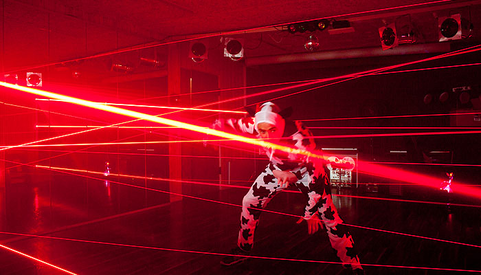Laser escaperoom